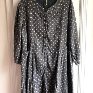 Magnolia Pearl Floral Smock Dress